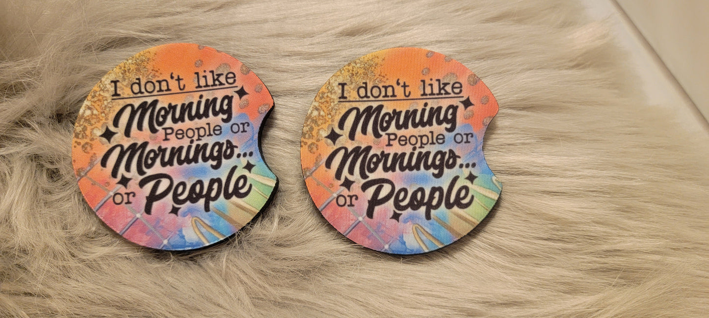 Neoprene Car Coasters